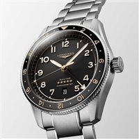 Orologio Longines Uomo Spirit Zulu Time in Acciaio L38024506 - L38024506